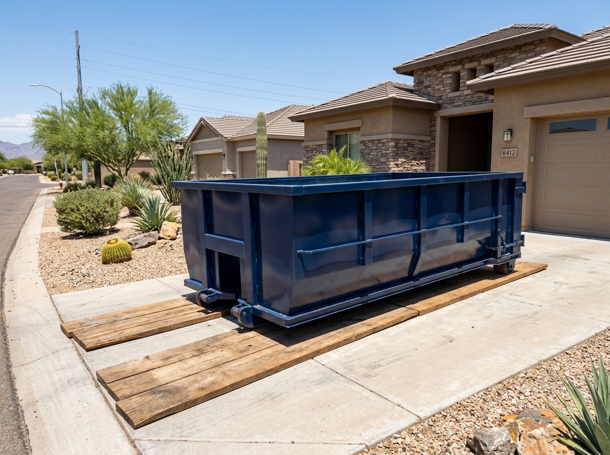 10-Yard Pinnacle Container roll off dumpster rental in Scottsdale AZ