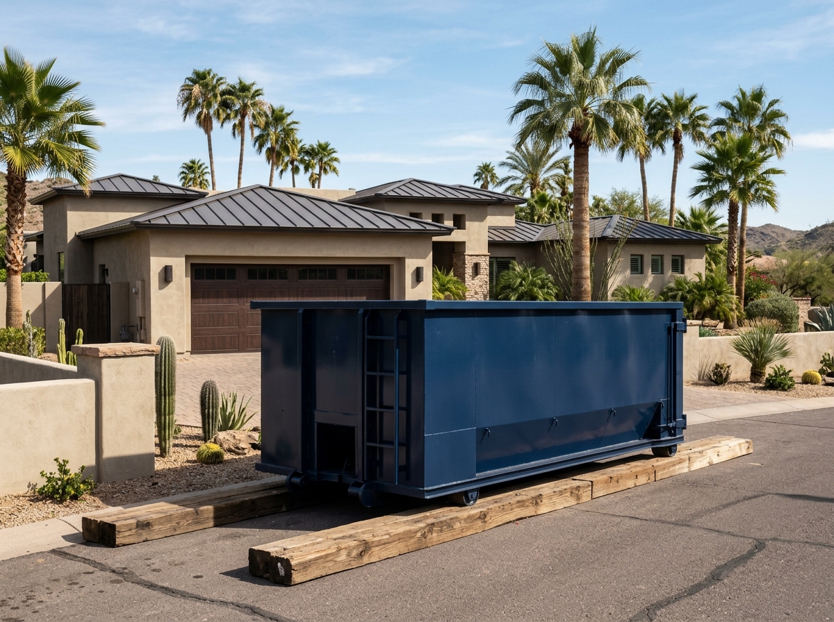20-Yard Pinnacle Container roll off dumpster rental in Scottsdale AZ